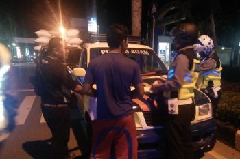Polres Agam tilang 56 motor dalam semalam