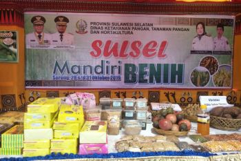Dinas Ketahanan Pangan TPH Sulsel juara umum "Gebyar Perbenihan Nasional"