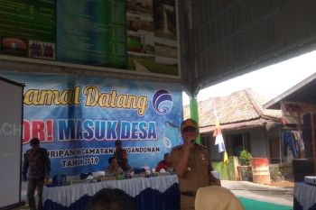 Diskominfo  OKU sosialisasikan program Lapor hingga ke pelosok desa