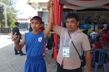 Atlet Muaythai Lampung pastikan satu tiket PON XX Papua