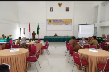 Dinas Kominfo selenggarakan Bimtek penggunaan e-LHK