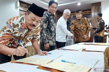 Tanah Datar District Government cooperate with LKBN Antara