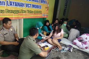 Puluhan penghuni indekos di Jepara jadi sasaran "screening" tes HIV