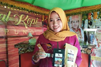 Cokelat khas Pesawaran meramaikan Festival Kopi Lampung
