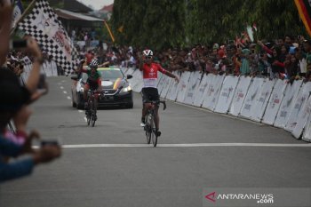 Pebalap tercepat etape VIII, mengintai kemenangan di etape IX TdS 2019