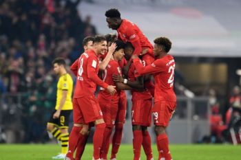 Bayern Muenchen gilas  Dortmund 4-0