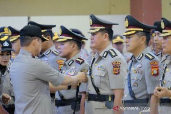 Kapolda pimpin sertijab 17 pamen Polda Sulawesi Selatan