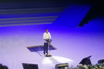 Presiden Joko Widodo tegaskan partai koalisi pemerintah rukun