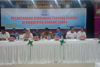 BKKBN Sultra gelar Bimbingan Terpadu KKBPK di Konawe Utara