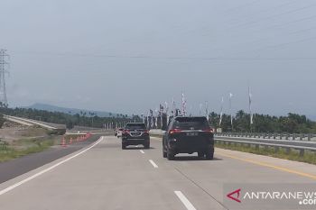 Serapan anggaran jalan tol Manado-Bitung seksi I capai 95 persen