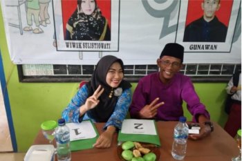 Suami Istri rebutan jabatan kades