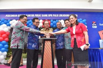 Kantor pusat BPR Palu  Lokadana resmi beroperasi