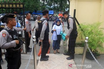 Polresta Padang perketat penjagaan pasca-ledakan bom di Polrestabes Medan