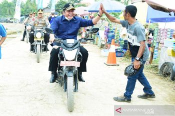 Gubernur Sumsel upayakan pembangunan  merata hingga desa