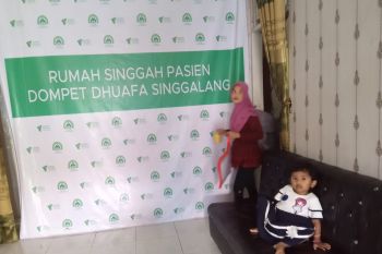 Pengunjung rumah singgah pasien Dompet Dhuafa Singgalang meningkat selama 2019