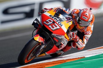 Tugas terakhir dari Honda untuk Marquez