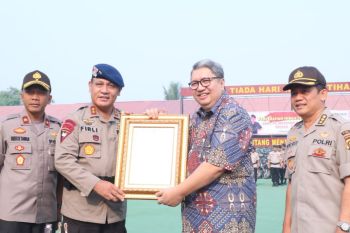 Brimob Polda Sumsel terima kendaraan operasional dari  swasta