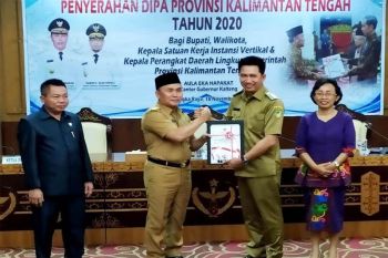 Bupati Barito Utara terima DIPA 2020