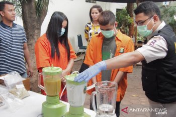 Polda Metro musnahkan setengah kilo lebih sabu-sabu dan ribuan ekstasi