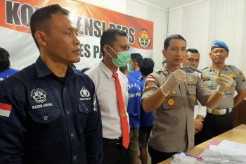Polres Palu amankan seorang warga pemilik senpi ilegal