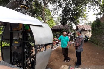 Lapan temui pembuat helikopter dari Sukabumi untuk berbagi ilmu