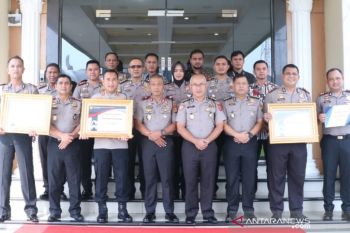 Lima Polres di Sumsel  terima penghargaan Kemenpan RB