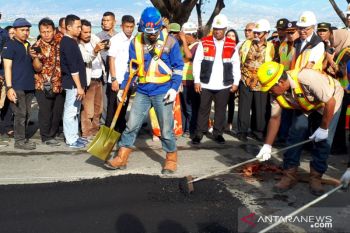 Rekonstruksi jalan terdampak bencana 2018 di Sulteng harus selesai 2021