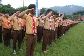 Dandim Ogan Komering Ulu  buka kegiatan perkemahan Sabtu Minggu