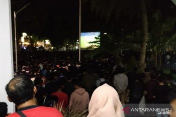 Warga Kediri sambut kemenangan Persik di final Liga 2