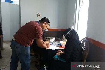 Pegawai Terminal Batukuning Baturaja jalani  tes urine mendadak