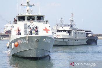Latihan Operasi penanggulangan Bencana libatkan empat kapal perang
