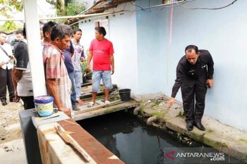 Wawako Solok langsung tinjau drainase di Berok yang dikeluhkan warga