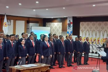 Pengurus KONI Sultra Periode 2019-2023 Resmi Dilantik