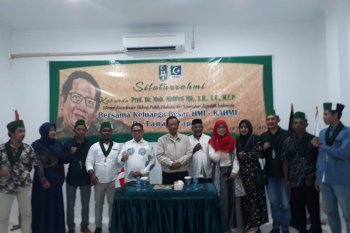 Mahfud MD silahturahim ke pengurus HMI dan KAHMI di Papua