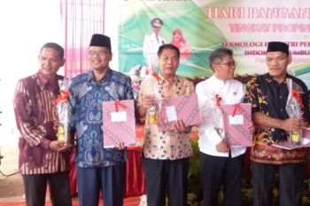 Bupati Pesisir Selatan terima penghargaan Pembina Ketahanan Pangan Terbaik