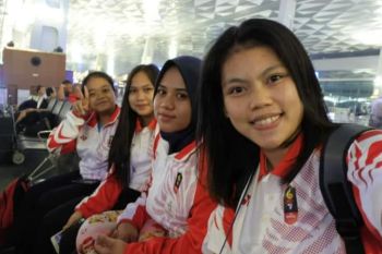 Lifter putri asal Lampung Bernedicta Babela bertarung di SEA Games 2019