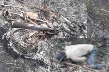 Seorang petani ditemukan tewas di kebunnya yang terbakar