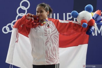 Indonesia tambah satu perunggu SEA Games dari angkat besi