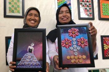 Bank sampah Yogyakarta sulap sampah anorganik menjadi barang seni
