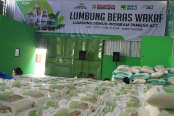 ACT dorong penyaluran Lumbung Pangan Wakaf