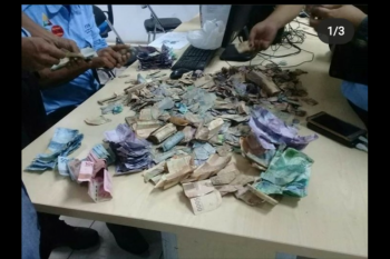 Pria gangguan jiwa memiliki uang jutaan rupiah