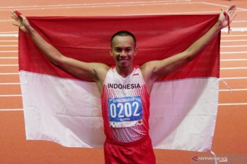 Atlet atletik Indonesia Sapwaturrahman raih emas lompat jauh