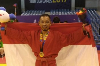 Atlet Sambo Pontianak bangga persembahkan emas  SEA Games bersama tim