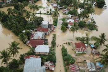 DUA KECAMATAN TERANDAM BANJIR DI LIMA PULUH KOTA
