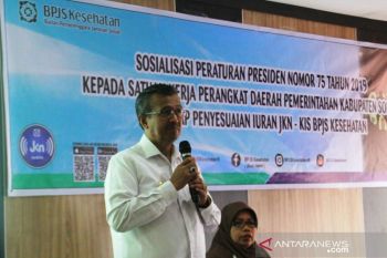 BPJS Kesehatan Cabang Solok sosialisasikan penyesuaian iuran ke OPD Solok