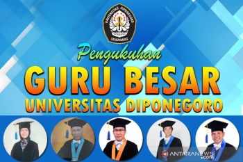 Lima guru besar Undip akan dikukuhkan