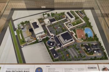 Rancang bangun gedung representatif BNN Riau rampung 100 persen