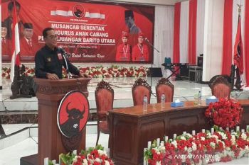 Sigit hadiri Musancab PDI Perjuangan Barito Utara