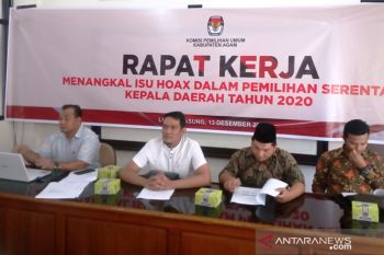 KPU Agam minta dukungan semua pihak tangkal hoaks saat Pilkada