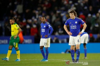 Norwich hentikan kemenangan beruntun Leicester